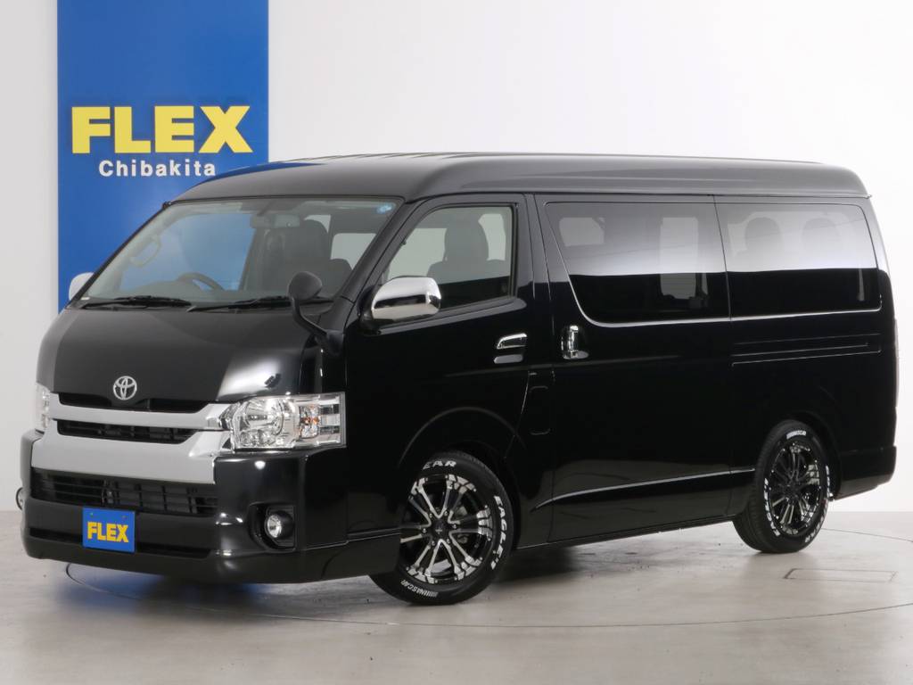 新車未登録　ハイエースワゴンＧＬ　１０人乗り２ＷＤ　内装アレンジ【Ｖｅｒ２】！