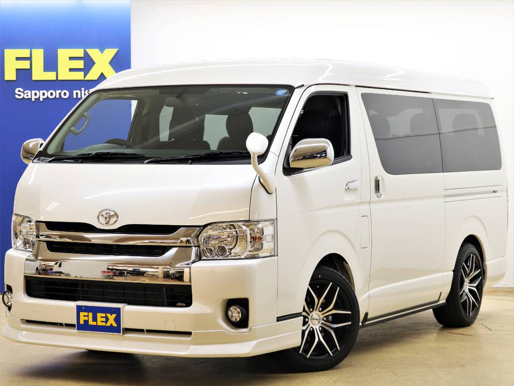 新車ハイエースワゴンGL　４WD　寒冷地仕様車　FLEXオリジナルVer１シートアレンジ