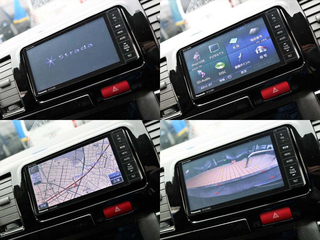 ストラーダＳＤナビを搭載！！