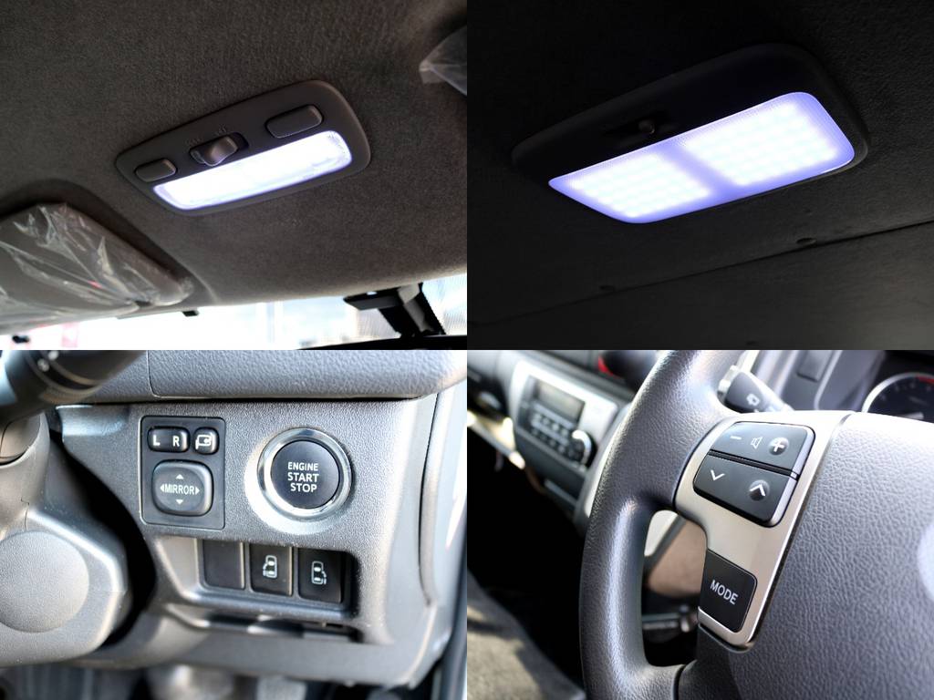 ルームランプはＬＥＤに変更！！メーカーオプションはフル装備！！