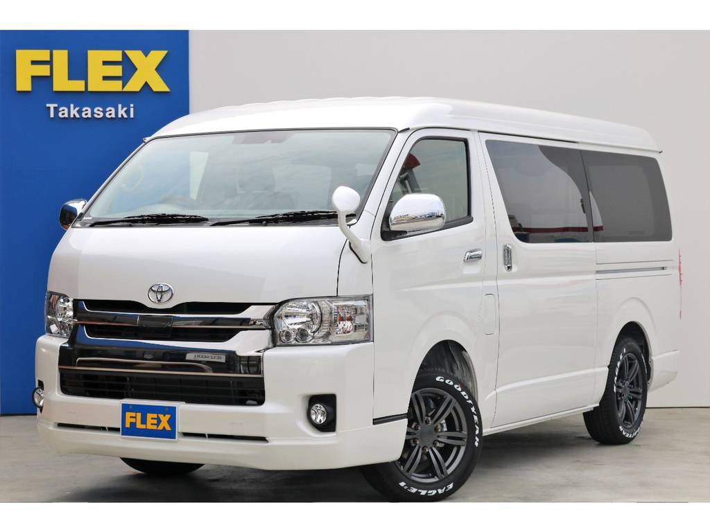 新型 セーフティセンス付 ハイエース ワイドスーパーＧＬ ４ＷＤ ライトカスタムＰＫＧ