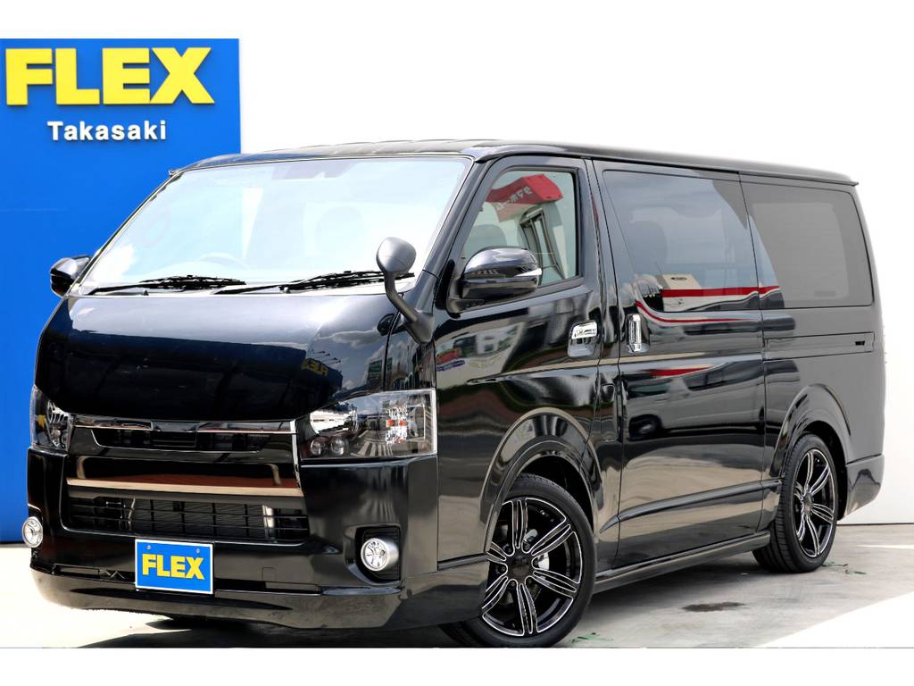 新車　ハイエースバン スーパーGL  ロングボディ　ディーゼルターボ　415コブラフルエアロPKG