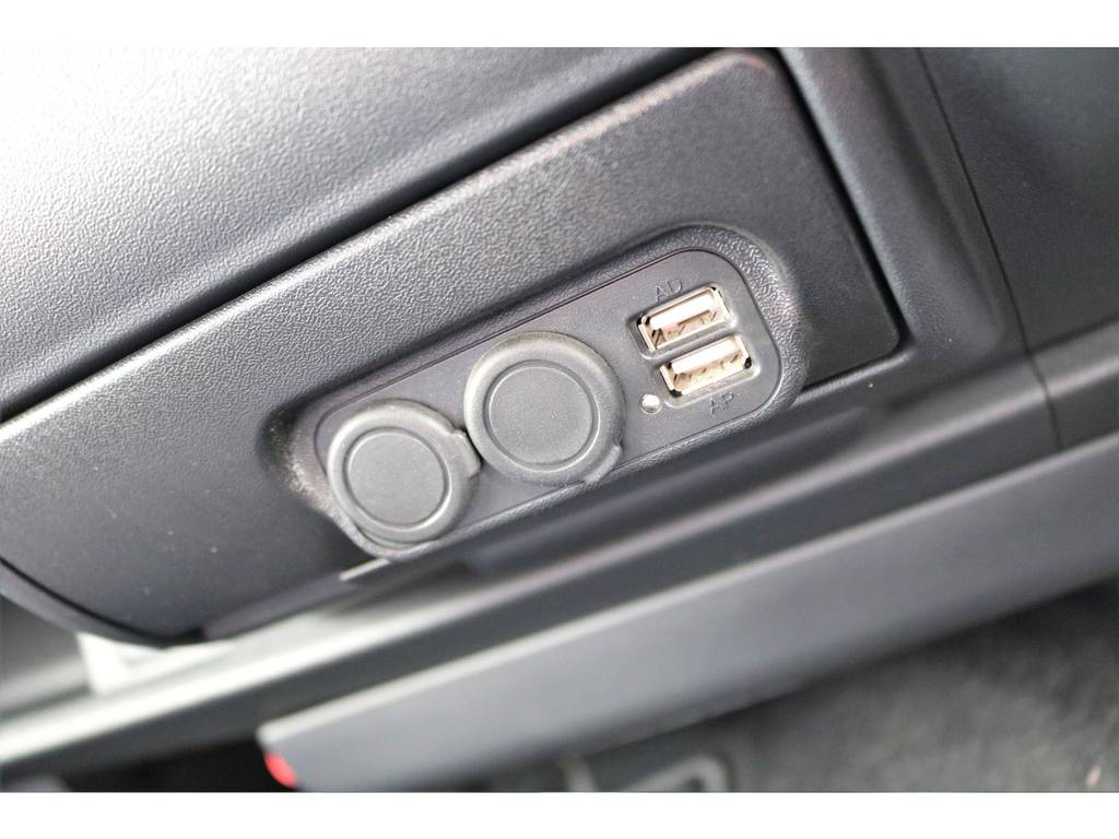 ソケット、USBジャック増設！！