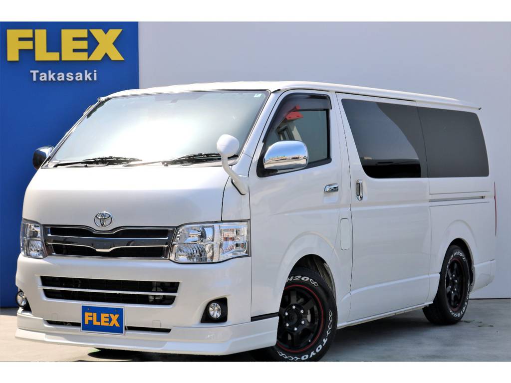 Ｈ２４年式３型後期 ハイエース スーパーＧＬ ３０００ＤＴ ４ＷＤ ベッドキットＰＫＧ！！