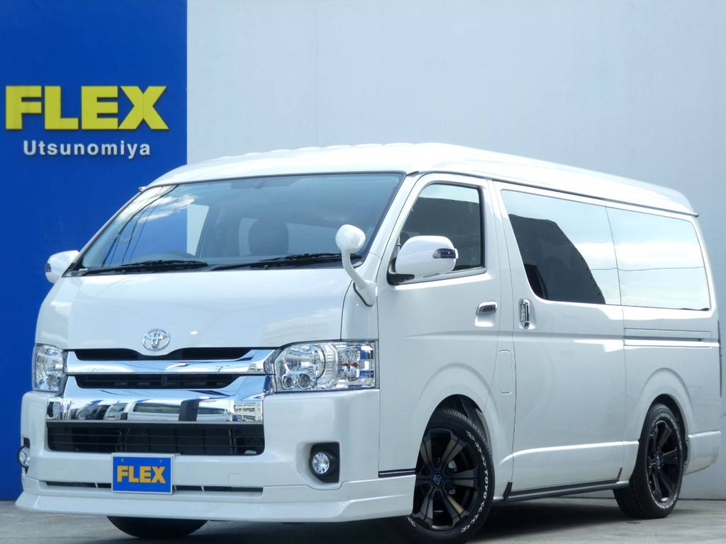 新車　ハイエース　４ＷＤ　ファインテックツアラーが入庫しましたよ！！