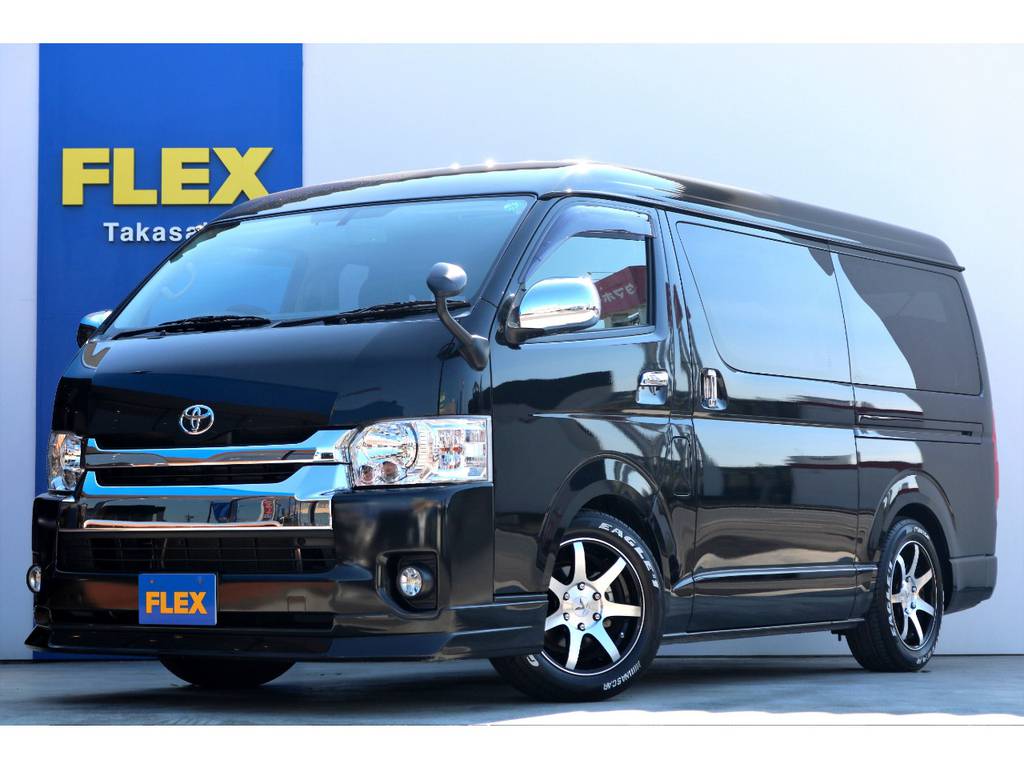 ＦＬＥＸオリジナル Delfino Lineフロントスポイラーでカッコよくカスタムされています！