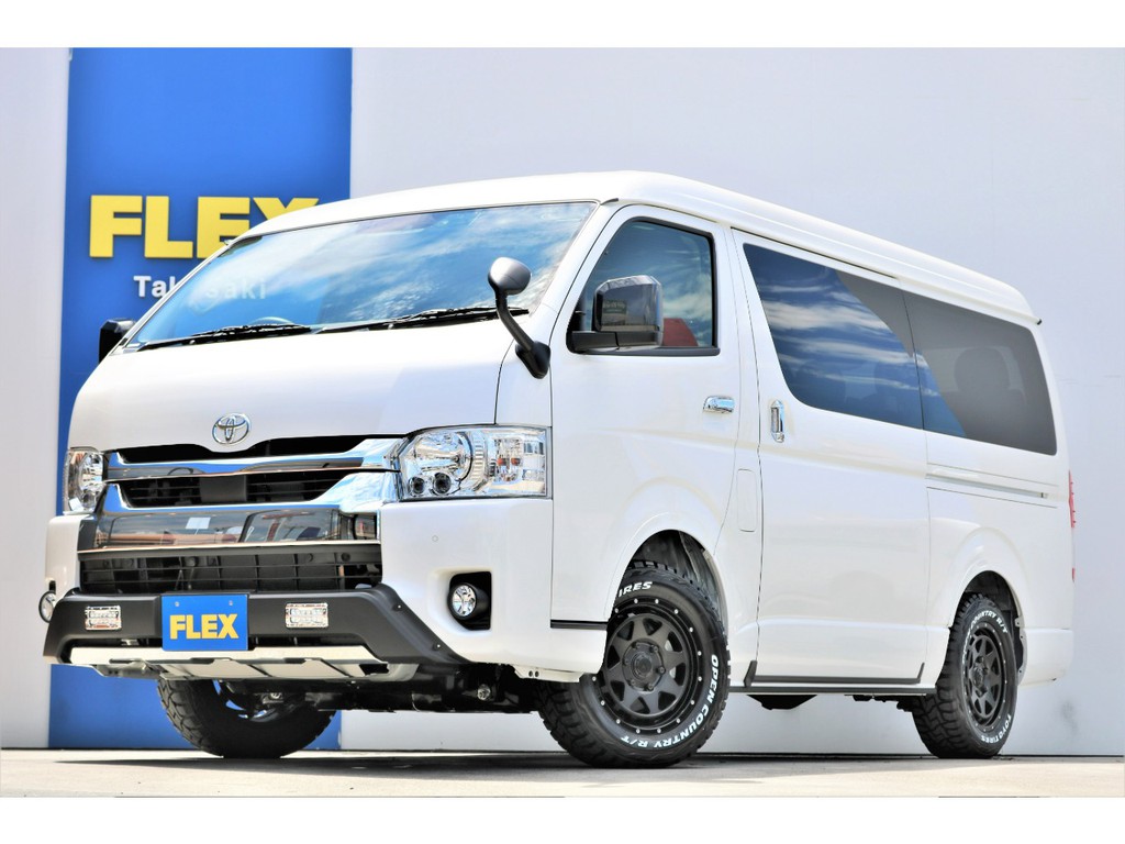 パールホワイトのアゲ系カスタム仕様車！！