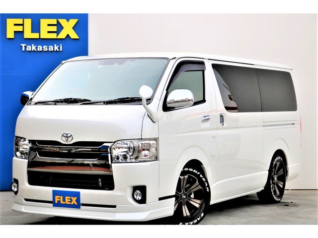 Ｈ３０年式 ハイエースバン スーパーＧＬ　ダークプライム　ロングボディ ディーゼルターボ