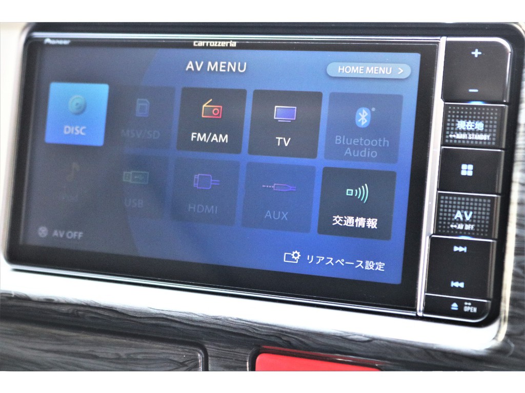 カロッツェリアＳＤナビ！！Bluetooth接続・ＤＶＤ再生など便利な機能を多数搭載！！