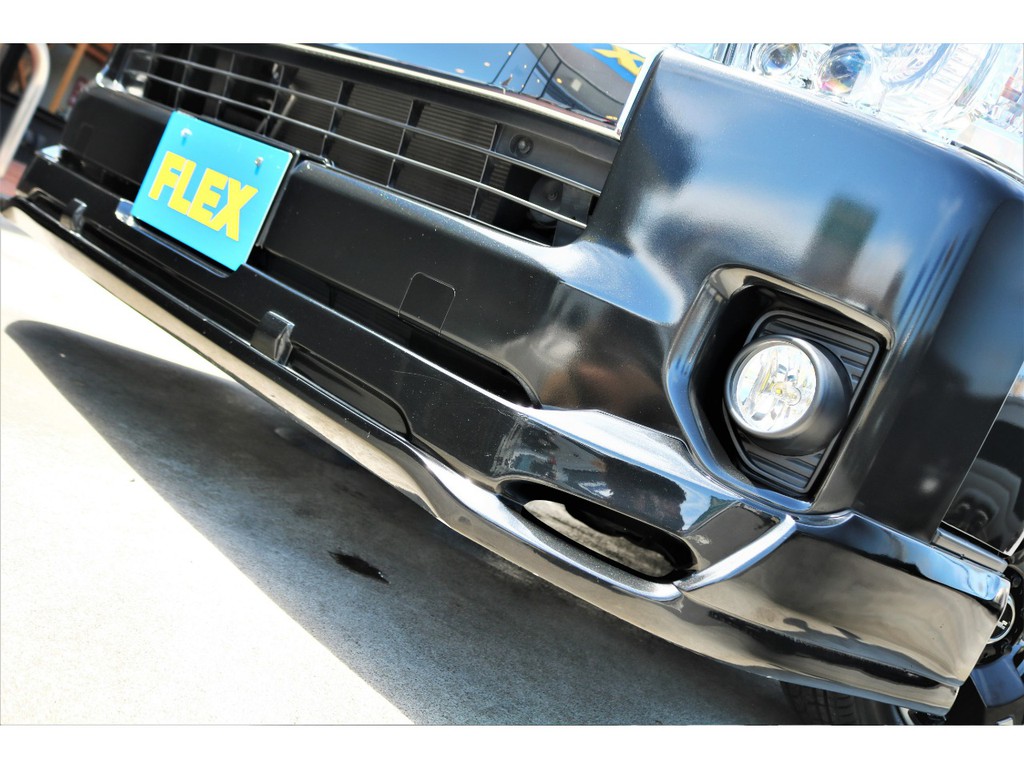 フロントスポイラーでドレスアップ！！