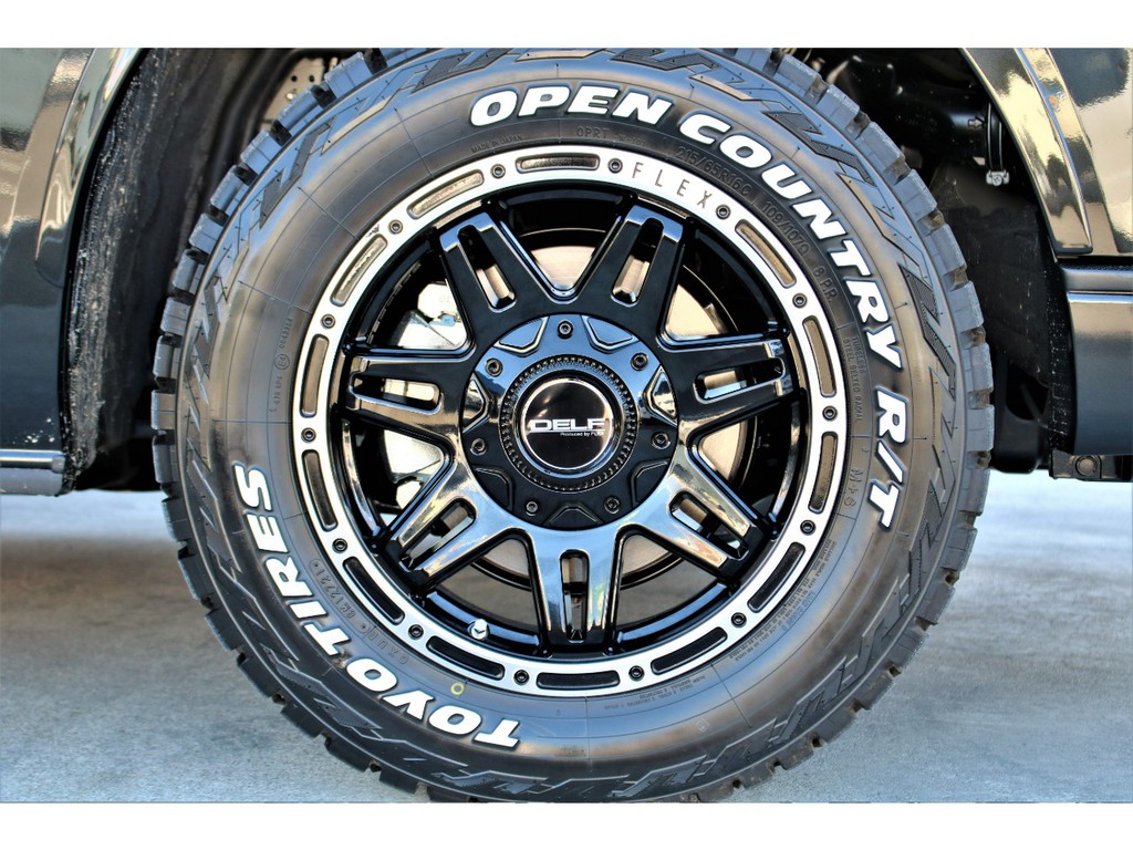 ＤＥＬＦ０４ １６インチＡＷにＴＯＹＯオープンカントリーＲ／Ｔタイヤをチョイス！！