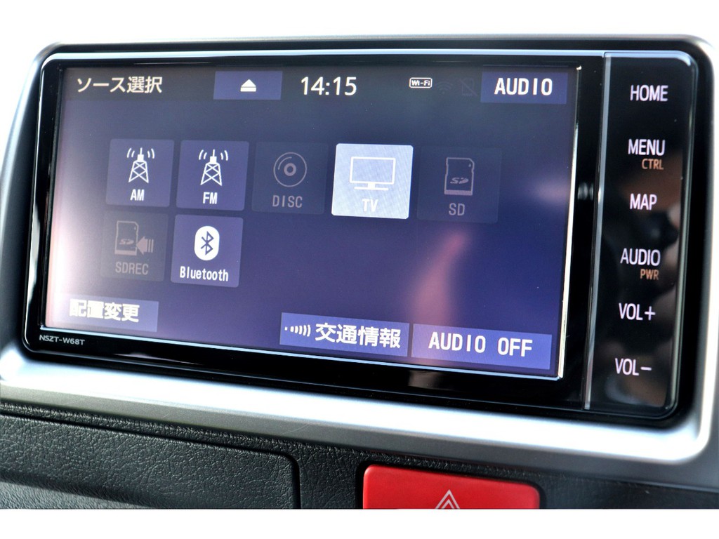純正ナビ搭載！フルセグＴＶ視聴やBluetooth接続も可能！