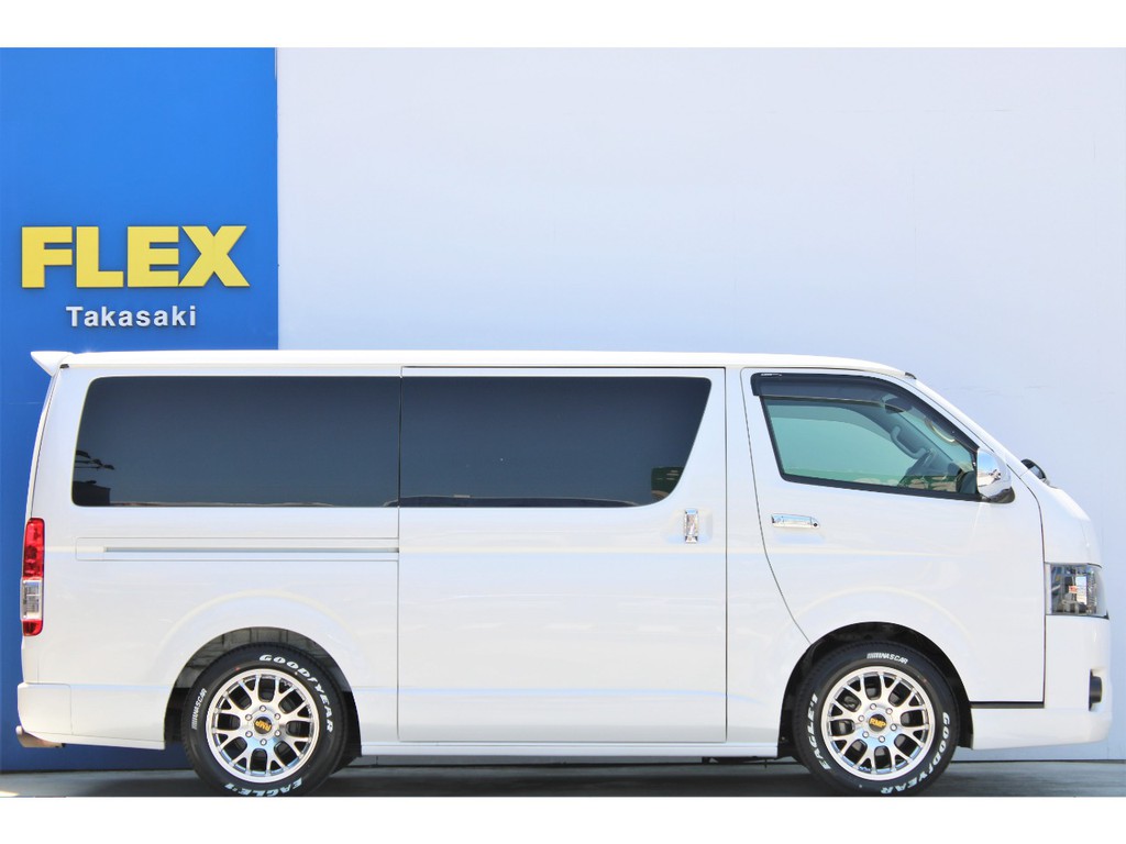 3 どぅ様　ハイエース　FLEX DELF02 17インチ　グッドイヤー 3 どぅ様 ハイエース FLEX DELF02 17インチ グッドイヤー - メルカリ