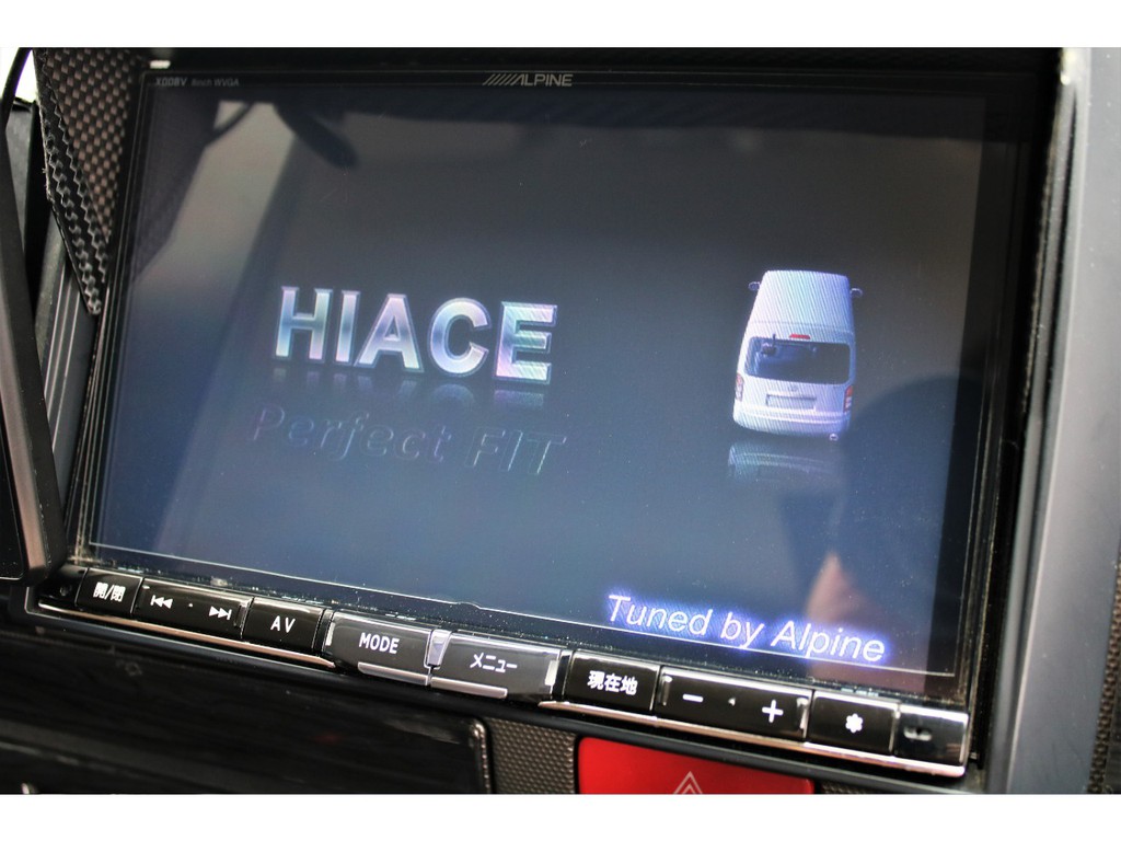 ＡＬＰＩＮＥ７インチＳＤナビ搭載！！ＤＶＤ再生・Bluetooth接続可能！