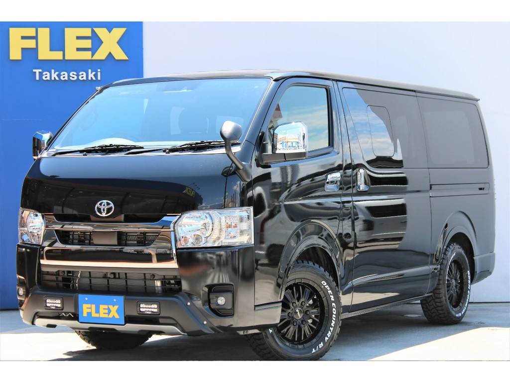 新型 ハイエースバン スーパーＧＬ ディーゼルターボ ２ＷＤ 特別仕様車ダークプライムⅡ アゲ系カスタム