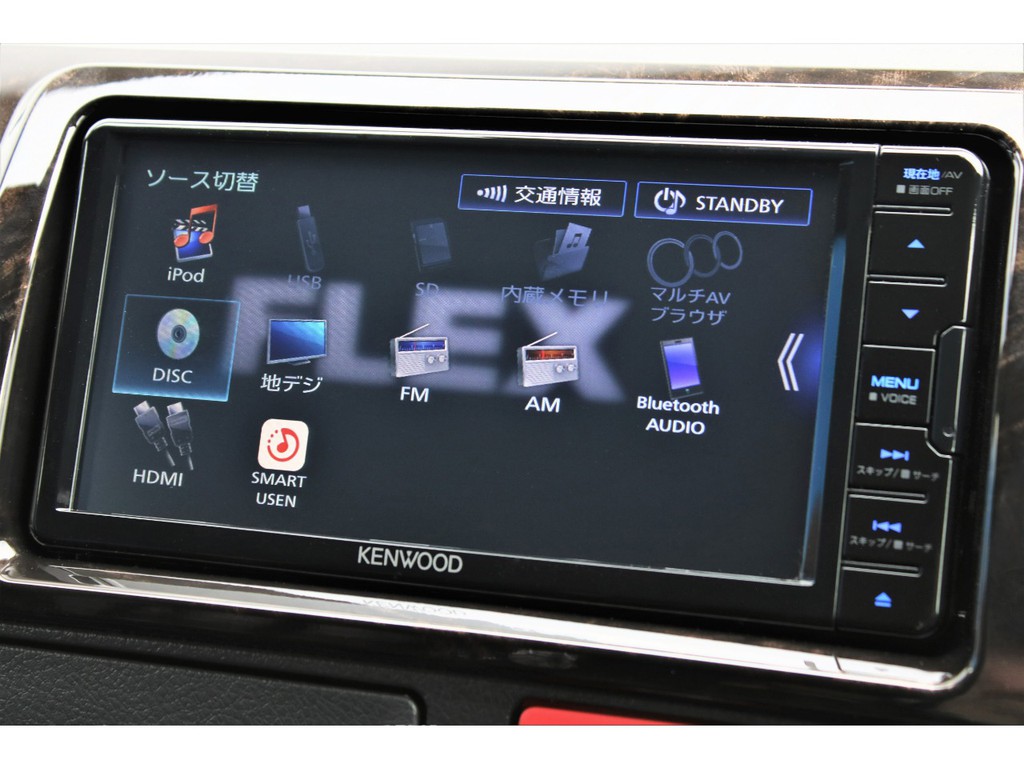ＫＥＮＷＯＯＤ７インチＳＤナビ搭載！！