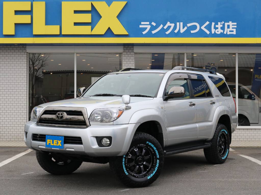 【215サーフ】【SSR-X】【２インチリフトアップ】【ブラッククロームメッキ塗装】【新品ヘッドライト】【新品AW＆タイヤ】【シルバーM】