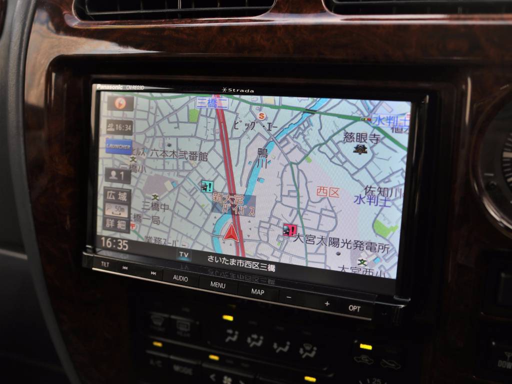 パナソニックＳｔｒａｄａフルセグ地デジ対応ナビを新品で取付しました！！地デジＴＶもちろん走行中ＯＫ★Bluetotthオーディオにも対応します！