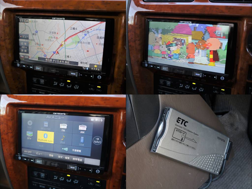 carrozzeria製フルセグ地デジ対応メモリーナビも新品で装着！もちろん走行中もＴＶやＤＶＤをご視聴頂けます♪Ｂｌｕｅｔｏｏｔｈオーディオにも対応します！