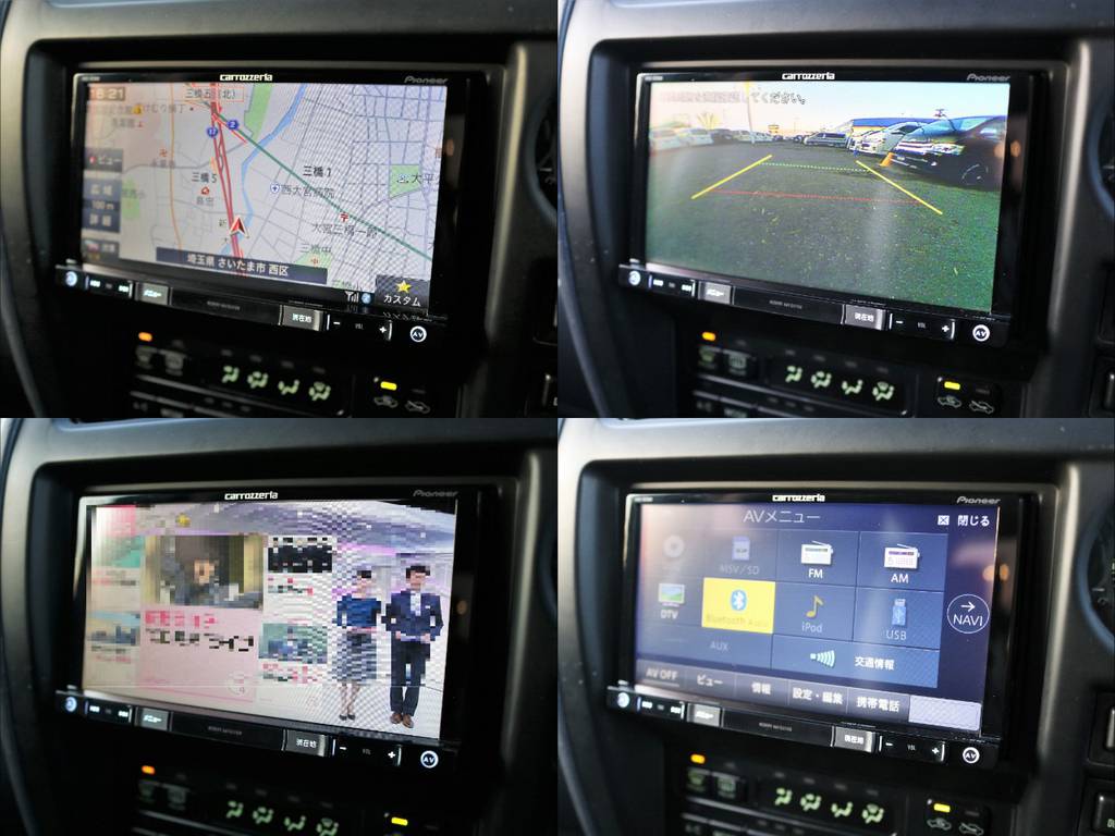 前オーナー様がお乗り換えの直前に新品ナビ＆バックカメラを装着してくださいました！フルセグ地デジ対応♪