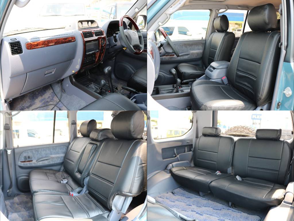 明るく開放的な車内★多人数乗車も楽しみになりますね(^^♪