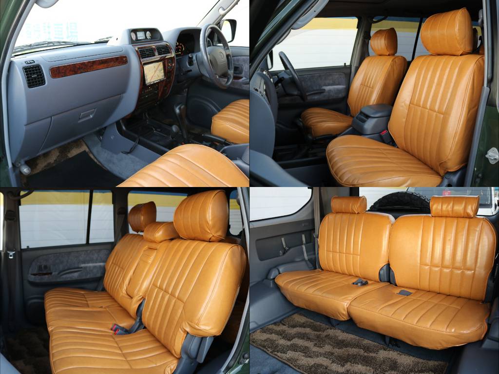 堅牢な梯子型のフレーム構造をもつ車両ですので、衝突による乗員の被害も受けにくいです！私も以前ランクルで停車時追突の被害にあいましたが、こちらは車も乗員も無傷でした！