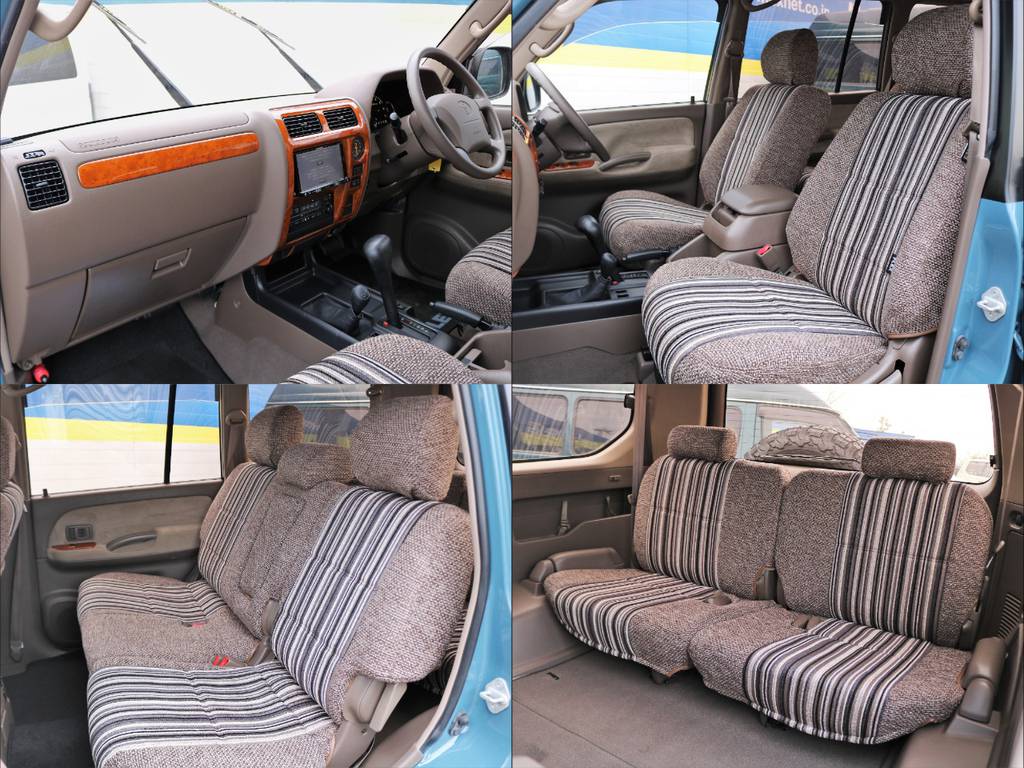 堅牢な梯子型のフレーム構造をもつ車両ですので、衝突による乗員の被害も受けにくいです！私も以前ランクルで停車時追突の被害にあいましたが、こちらは車も乗員も無傷でした！
