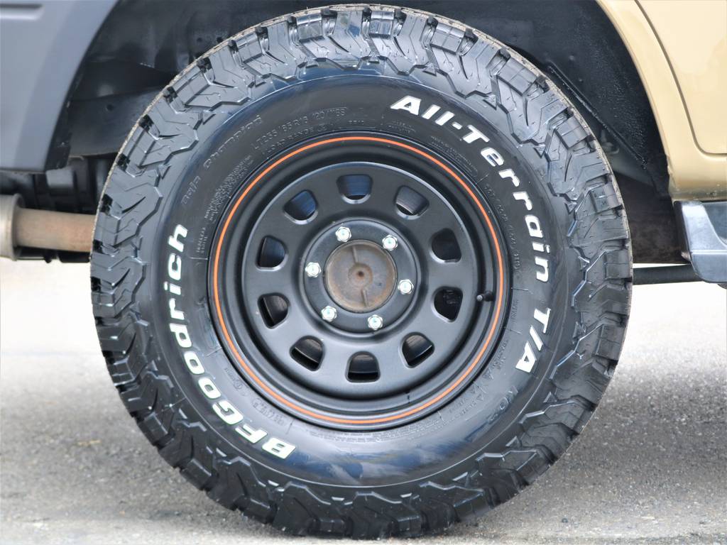 ＢＦグットリッチＡＴタイヤ装着済みです！