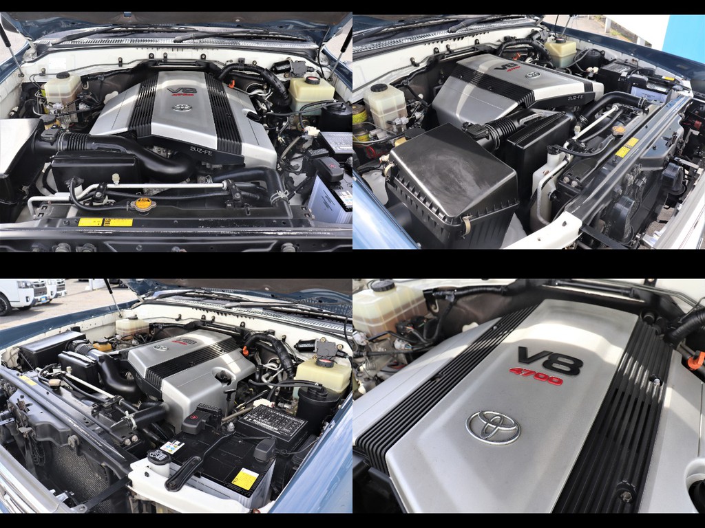 4.7L V8エンジン搭載！