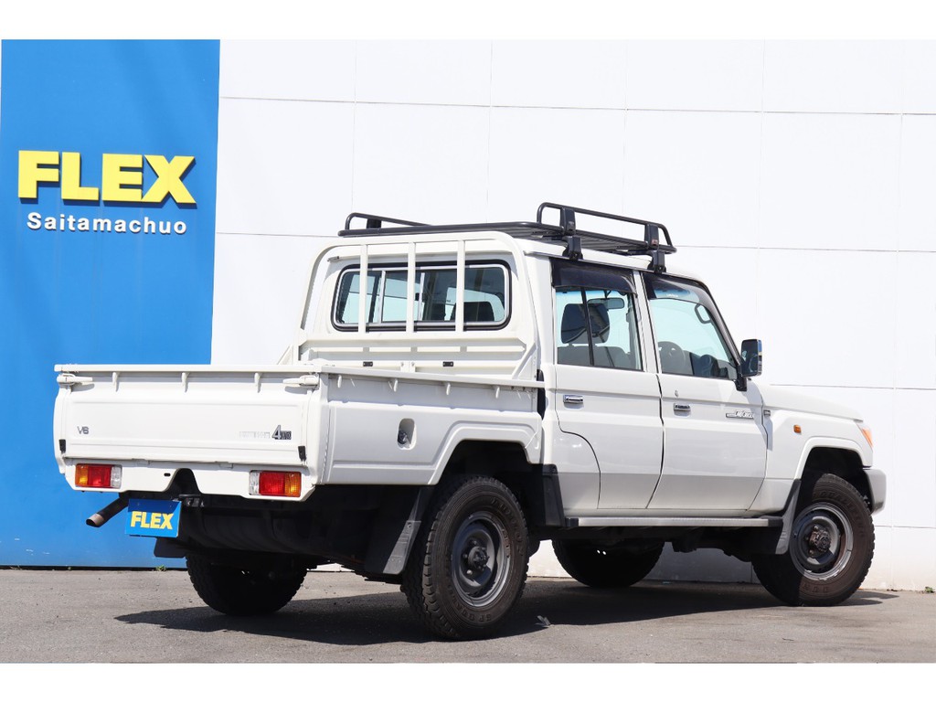 トヨタ ランドクルーザー70ピックアップ 4 0 4wd 車探しなら中古車 新車の専門店flex フレックス へ