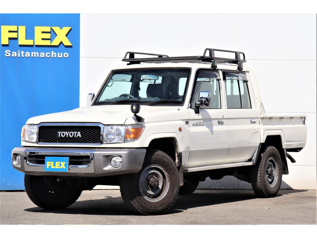 トヨタ ランドクルーザー70ピックアップ 4 0 4wd 車探しなら中古車 新車の専門店flex フレックス へ