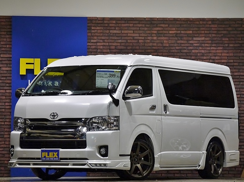 【新車未登録車】ハイエースＷ　ＧＬ　４ＷＤ　パールホワイト　ＲＯＷＥＮ　ＳＴＹＬＥ