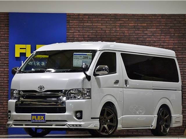 【新車未登録車】ハイエースＷ　ＧＬ　４ＷＤ　パールホワイト　ＲＯＷＥＮ　ＳＴＹＬＥ