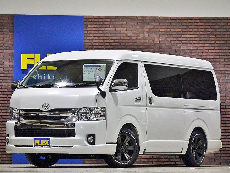 【新車未登録車】ハイエースＷ　ＧＬ　４ＷＤ　ＦＬＥＸオリジナルＶｅｒ．１　パールホワイト