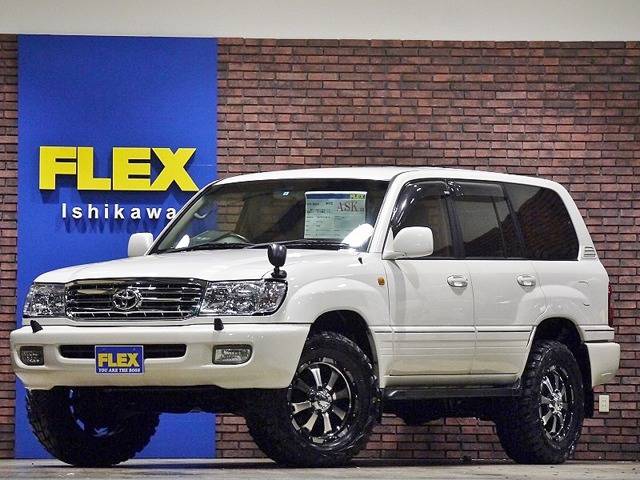 平成１２年式ランドクルーザー１００　ＶＸ－ＬＴＤ　パールホワイト