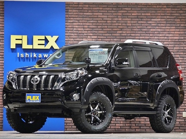 【新車未登録車】１５０系プラド　ＴＸ　クリーンディーゼル　ブラックカスタム仕様
