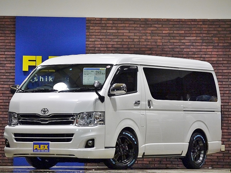 平成２４年式ハイエースＷ　ＧＬ　４ＷＤ　パールホワイト