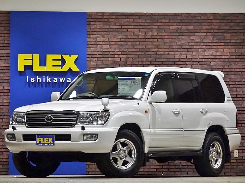 平成１５年式ランドクルーザー１００　ＶＸ－ＬＴＤ　パールホワイト