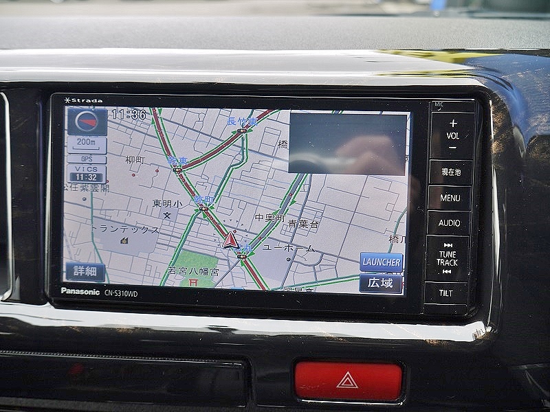 新品パナソニックストラーダーＳＤナビ　［ナビ機能　フルセグ　ＳＤ録音可　ブルートゥース対応］