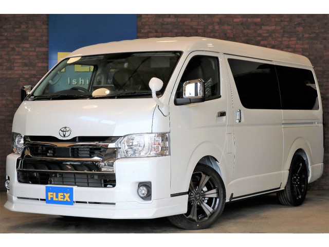 【新車未登録　ハイエースワゴン　ＧＬ　４ＷＤ】お気軽にフレックスランクルハイエース石川店までお問合せ下さい！