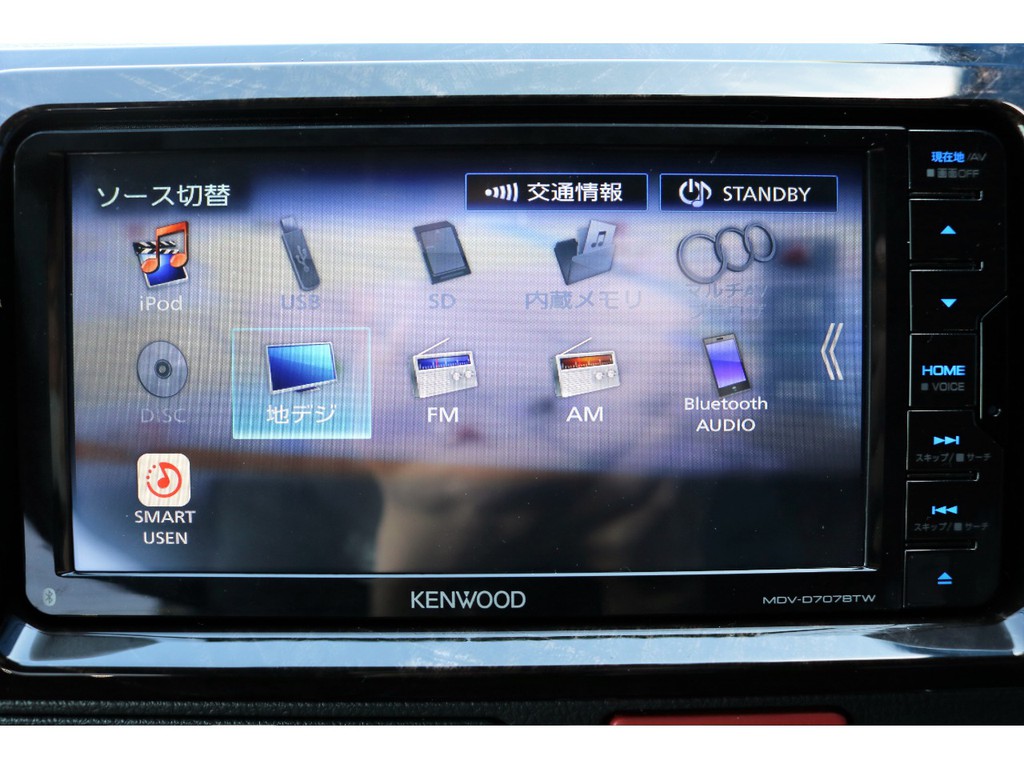 Kenwoodフルセグナビ着用☆【フルセグ対応/Bluetooth接続/CD・DVD再生etc】