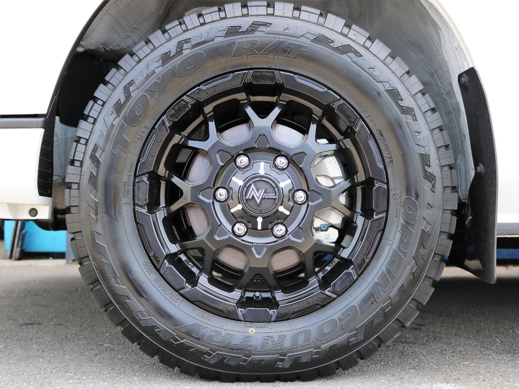 新品 ナイトロパワー　M28 16インチAW×新品 TOYOオープンカントリーRTタイヤ装着☆