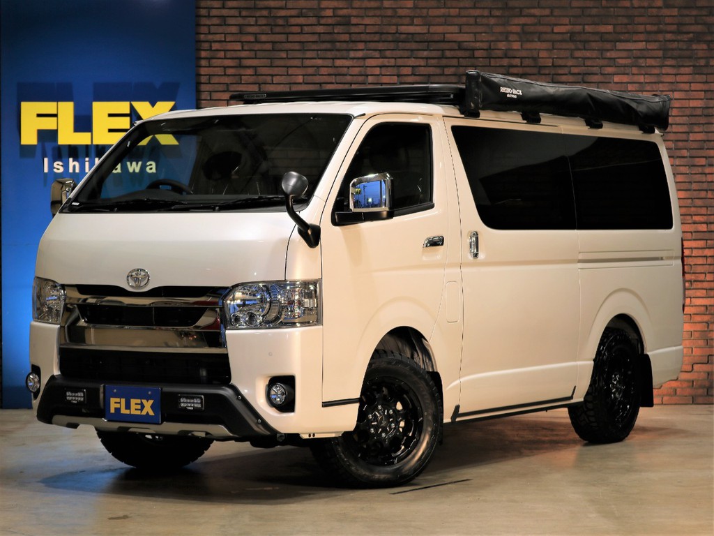 【新車未登録　ハイエースバン　現行モデルダークプライムⅡ　ディーゼル４ＷＤ】お気軽にフレックスランクルハイエース石川店076-274-6002までお問い合わせ下さい！
