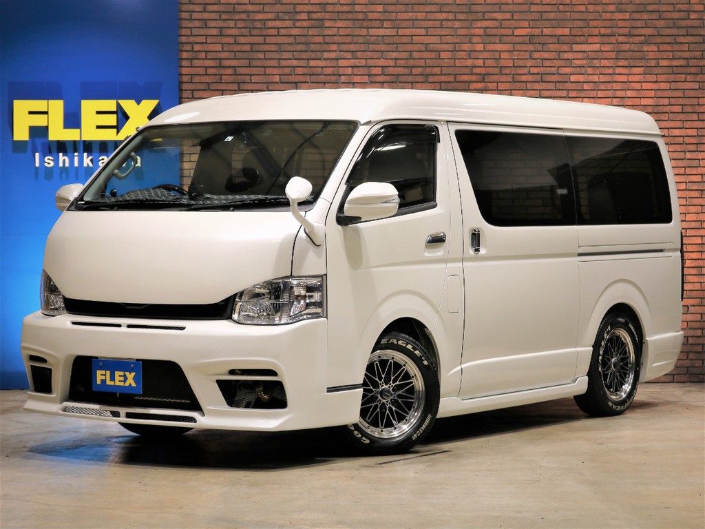 【H25年式　ハイエースワゴン　GL　４ＷＤ】お気軽にフレックスランクルハイエース石川店までお問い合わせ下さい！