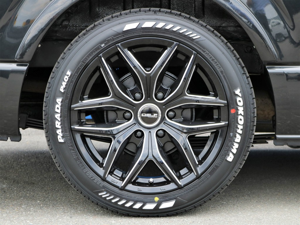 新品FLEXオリジナルDelf01　18インチAW×新品YOKOHAMAタイヤ装着☆
