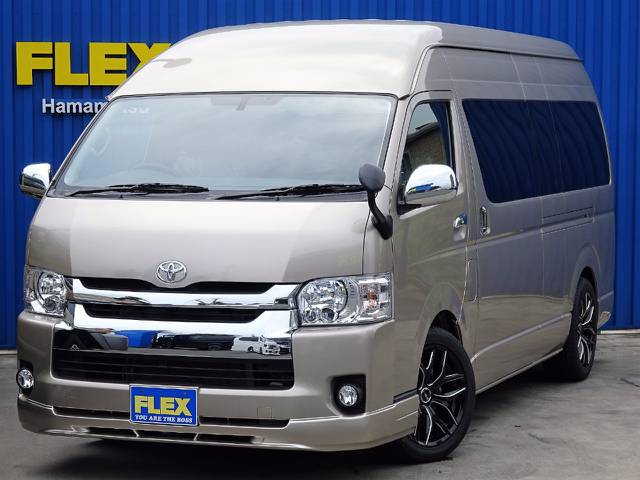 【４ＷＤ】グランドキャビン、ゴールド！！内装アレンジ、フレックスＶｅｒ６Ｌｏｎｇ☆