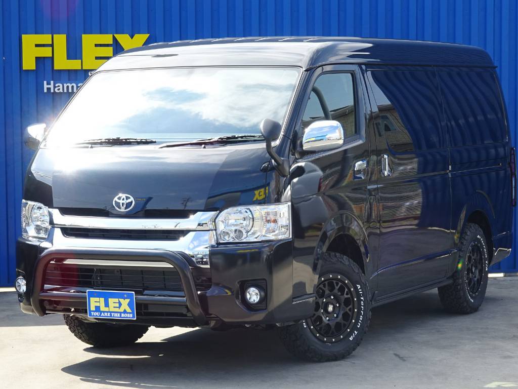 ハイエースＷ－ＧＬ、４ＷＤ、寒冷地仕様、ワイルドカスタム！！