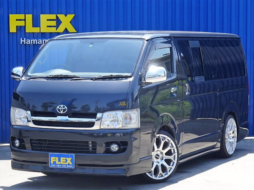 ハイエースＳ－ＧＬ、フルエアロカスタム車両☆