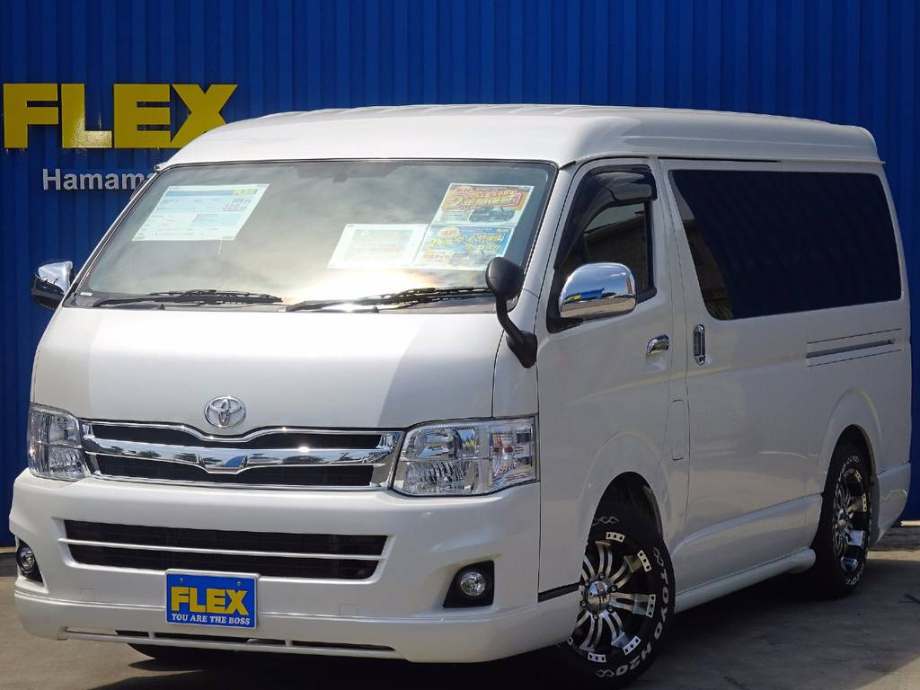 ハイエースＷ－ＧＬ、シートアレンジ４ＷＤ車両☆