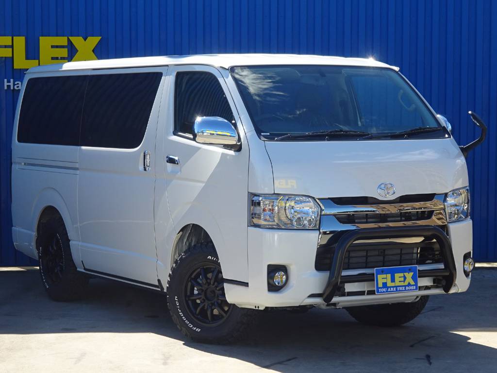 ハイエースＳ－ＧＬ４ＷＤ、ディーゼルターボ新車入庫しました！